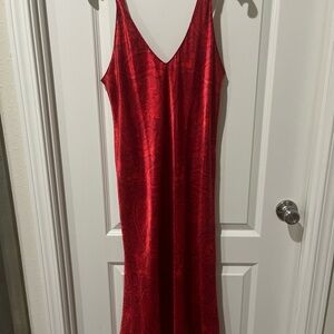 Oscar de la Renta Scarlet Paisley Chemise